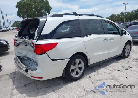 2019 Honda Odyssey Ex-L из США, поврежденный, VIN 5FNRL6H79KB011473